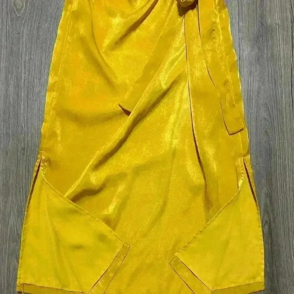 J.O.A. Satin Wrap Dress Size Small​ - Picture 7 of 8